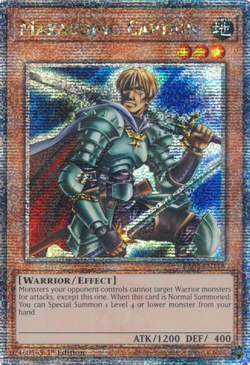 Marauding Captain (Quarter Century Secret Rare) [RA03-EN118] Quarter Century Secret Rare | The Time Vault CA