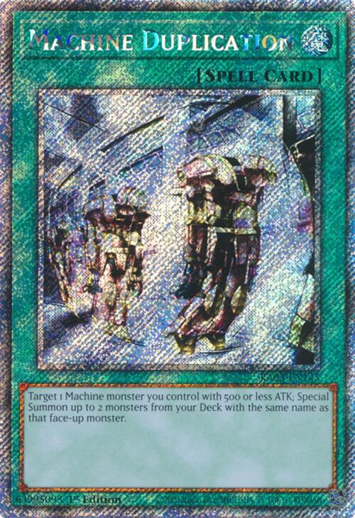 Machine Duplication (Platinum Secret Rare) [RA03-EN145] Platinum Secret Rare | The Time Vault CA