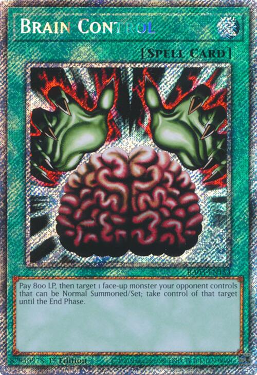 Brain Control (Platinum Secret Rare) [RA03-EN154] Platinum Secret Rare | The Time Vault CA