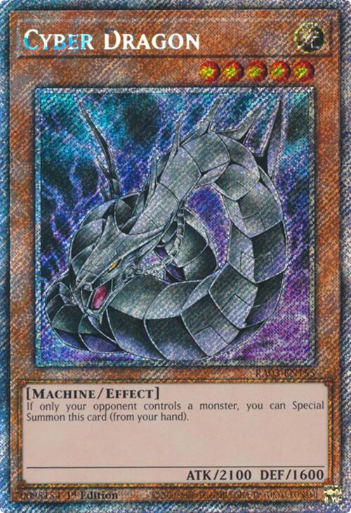 Cyber Dragon (Platinum Secret Rare) [RA03-EN155] Platinum Secret Rare | The Time Vault CA