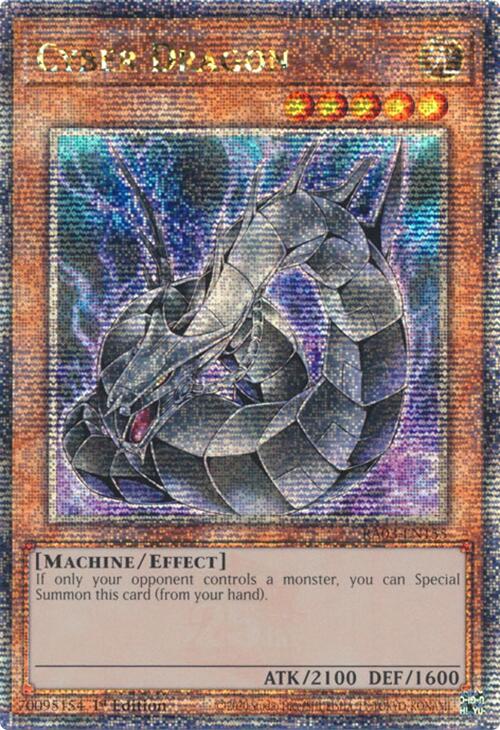 Cyber Dragon (Quarter Century Secret Rare) [RA03-EN155] Quarter Century Secret Rare | The Time Vault CA