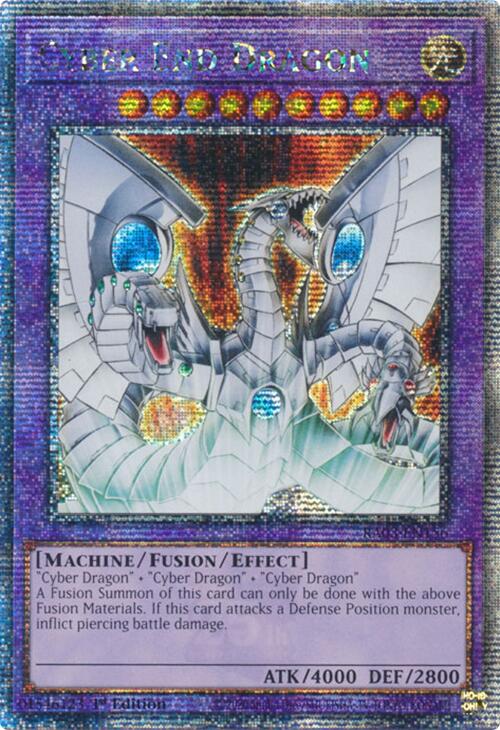 Cyber End Dragon (Quarter Century Secret Rare) [RA03-EN156] Quarter Century Secret Rare | The Time Vault CA