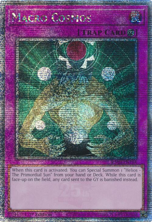 Macro Cosmos (Quarter Century Secret Rare) [RA03-EN164] Quarter Century Secret Rare | The Time Vault CA