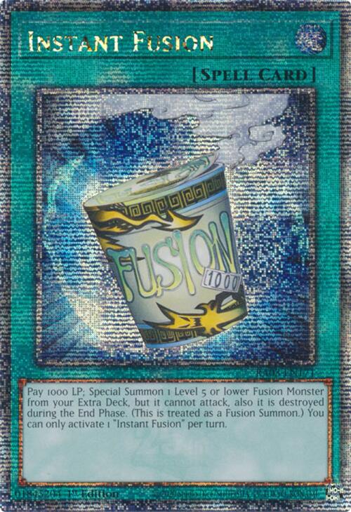 Instant Fusion (Quarter Century Secret Rare) [RA03-EN171] Quarter Century Secret Rare | The Time Vault CA