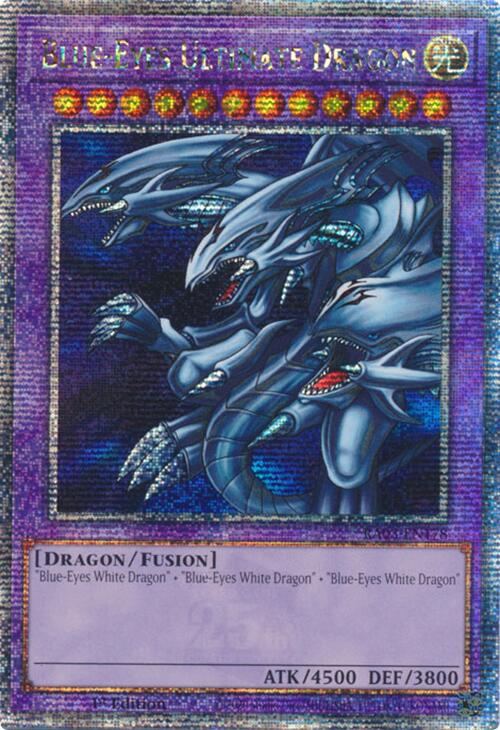 Blue-Eyes Ultimate Dragon (Quarter Century Secret Rare) [RA03-EN178] Quarter Century Secret Rare | The Time Vault CA