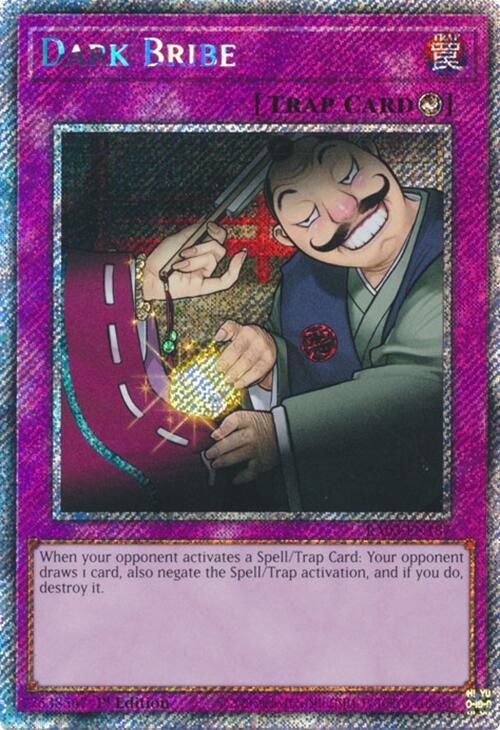Dark Bribe (Platinum Secret Rare) [RA03-EN187] Platinum Secret Rare | The Time Vault CA