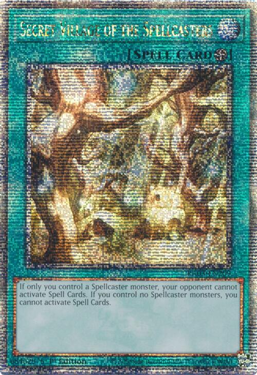 Secret Village of the Spellcasters (Quarter Century Secret Rare) [RA03-EN209] Quarter Century Secret Rare | The Time Vault CA