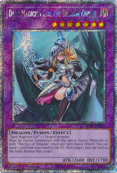 Dark Magician Girl the Dragon Knight (Platinum Secret Rare) [RA03-EN258] Platinum Secret Rare | The Time Vault CA