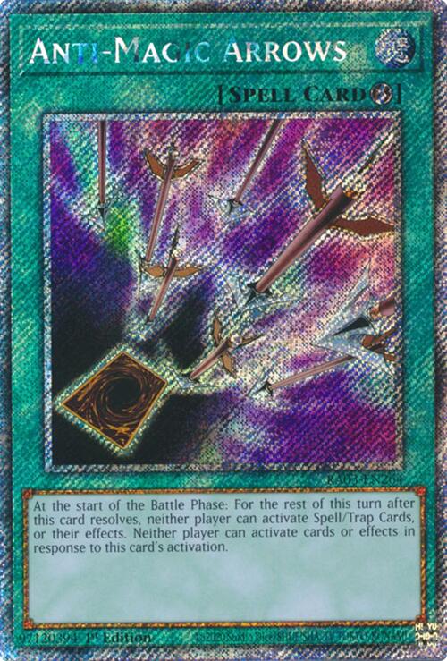 Anti-Magic Arrows (Platinum Secret Rare) [RA03-EN264] Platinum Secret Rare | The Time Vault CA