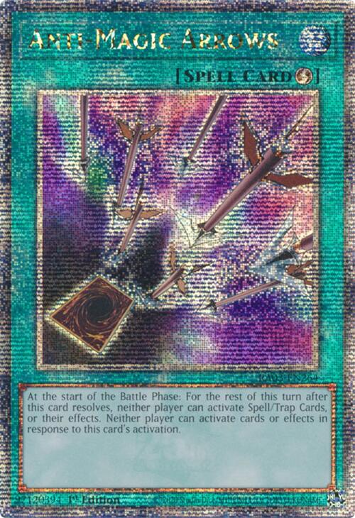 Anti-Magic Arrows (Quarter Century Secret Rare) [RA03-EN264] Quarter Century Secret Rare | The Time Vault CA