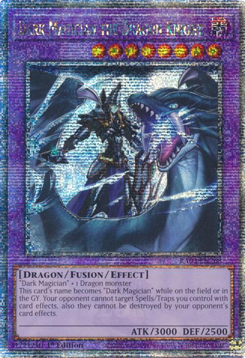 Dark Magician the Dragon Knight (Quarter Century Secret Rare) [RA03-EN268] Quarter Century Secret Rare | The Time Vault CA