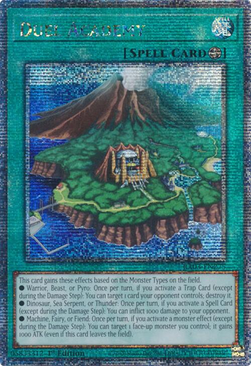 Duel Academy (card) (Quarter Century Secret Rare) [RA03-EN275] Quarter Century Secret Rare | The Time Vault CA