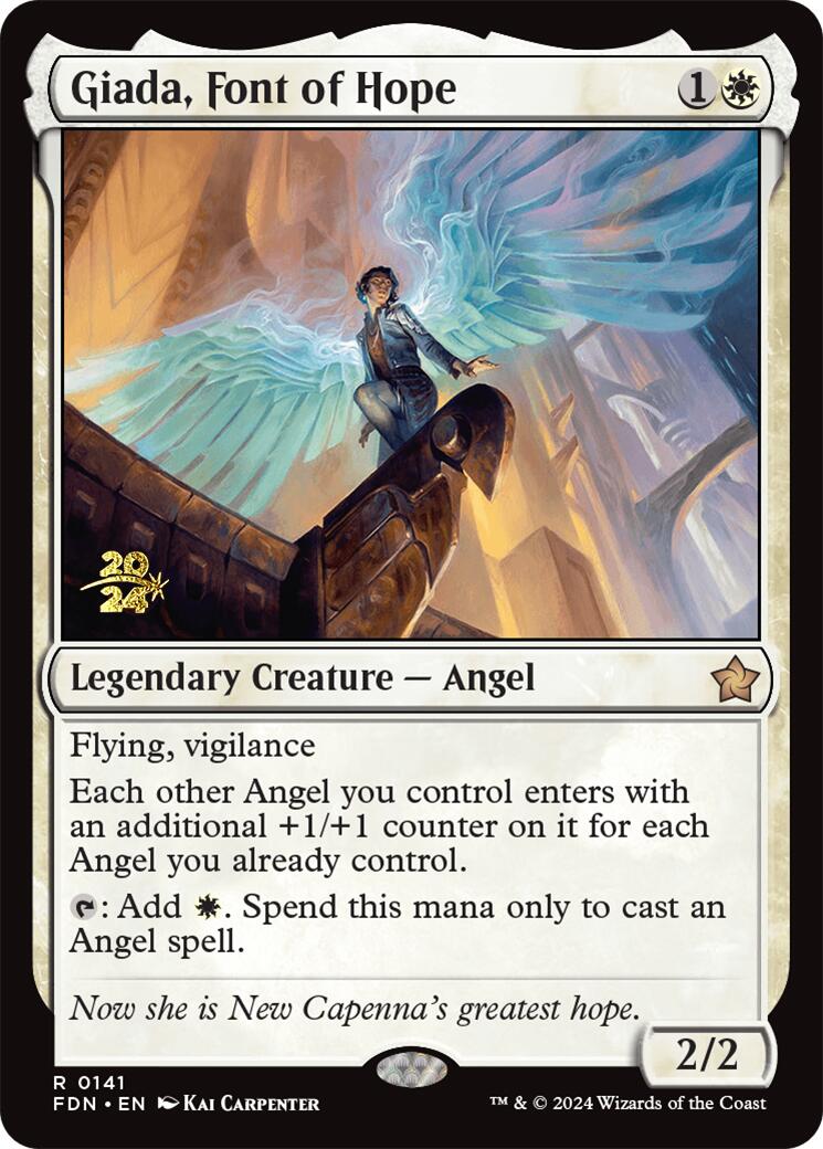 Giada, Font of Hope [Foundations Prerelease Promos] | The Time Vault CA