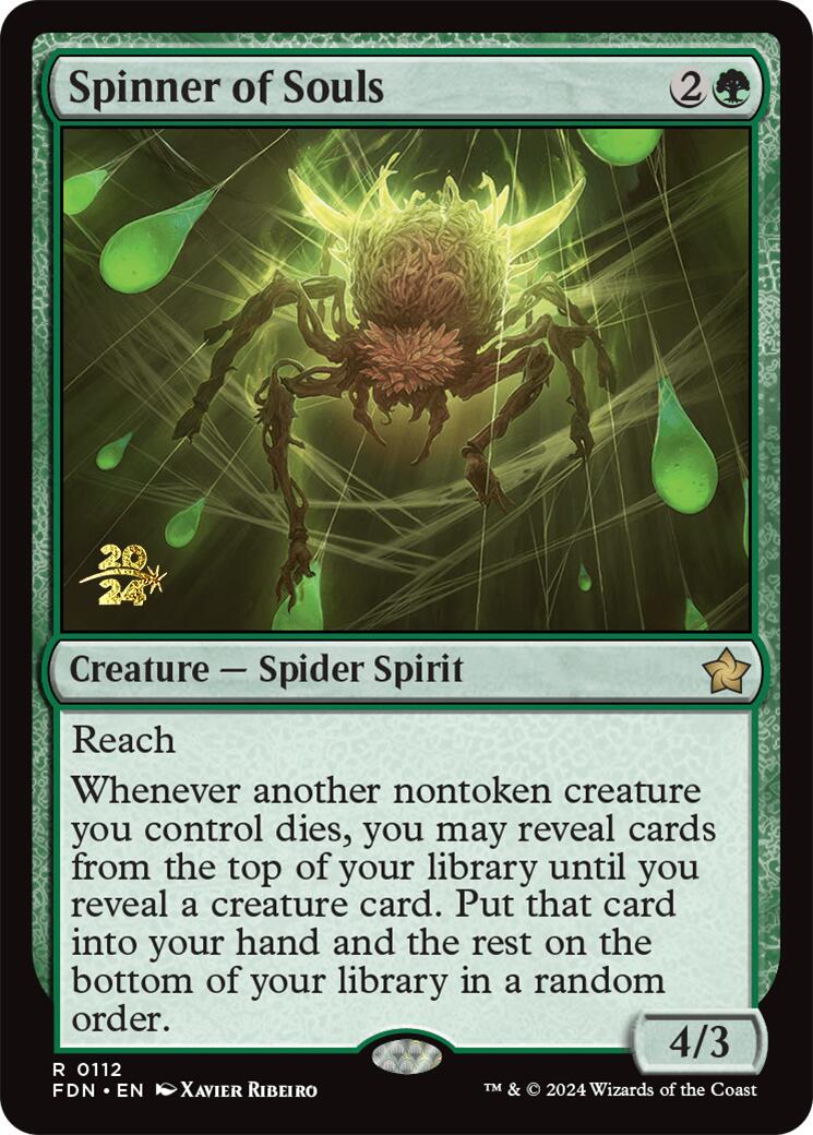 Spinner of Souls [Foundations Prerelease Promos] | The Time Vault CA