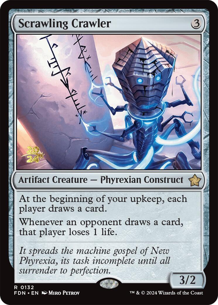 Scrawling Crawler [Foundations Prerelease Promos] | The Time Vault CA