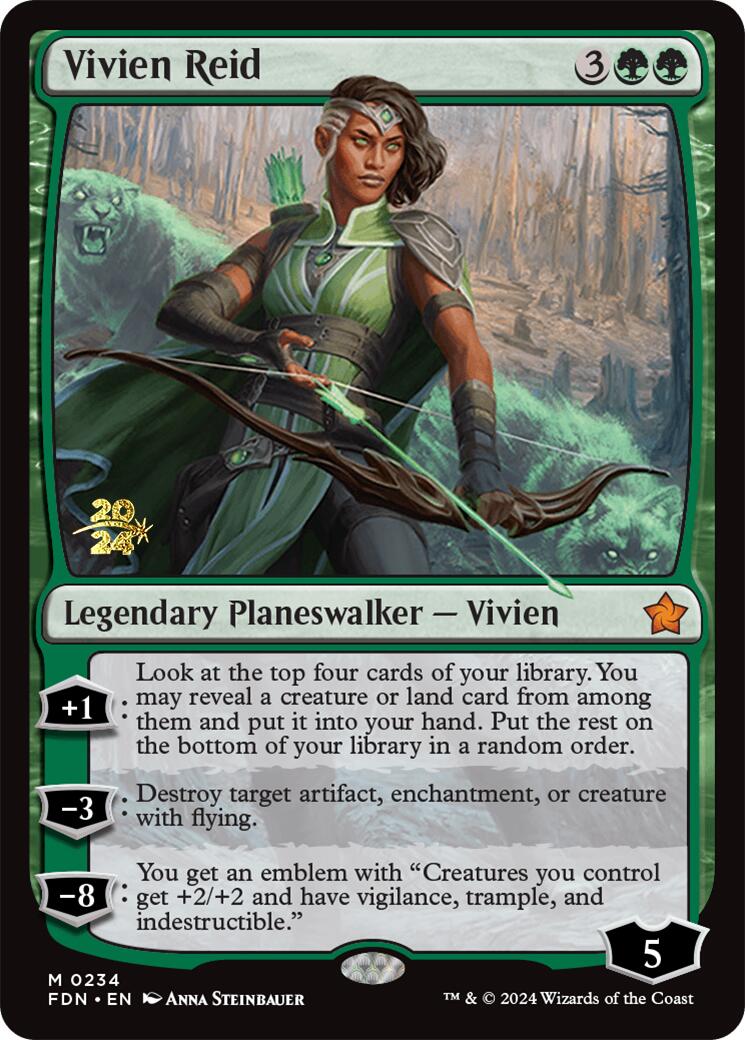 Vivien Reid [Foundations Prerelease Promos] | The Time Vault CA