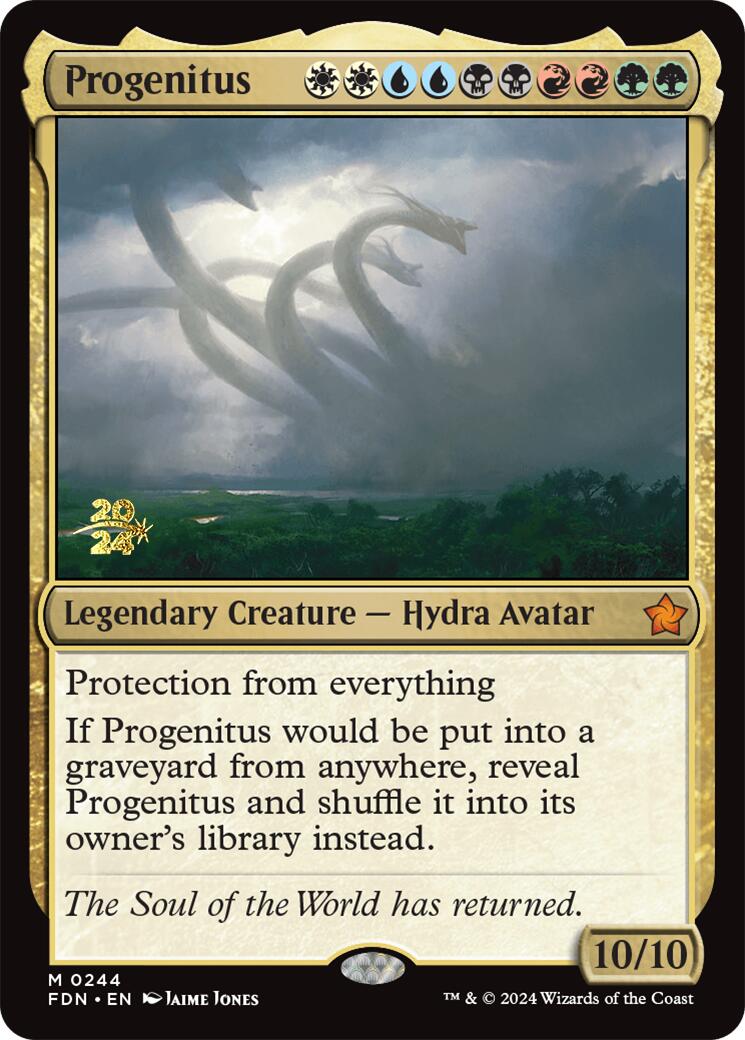 Progenitus [Foundations Prerelease Promos] | The Time Vault CA