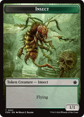 Goblin // Insect Doubled-Sided Token [Foundations Tokens] | The Time Vault CA