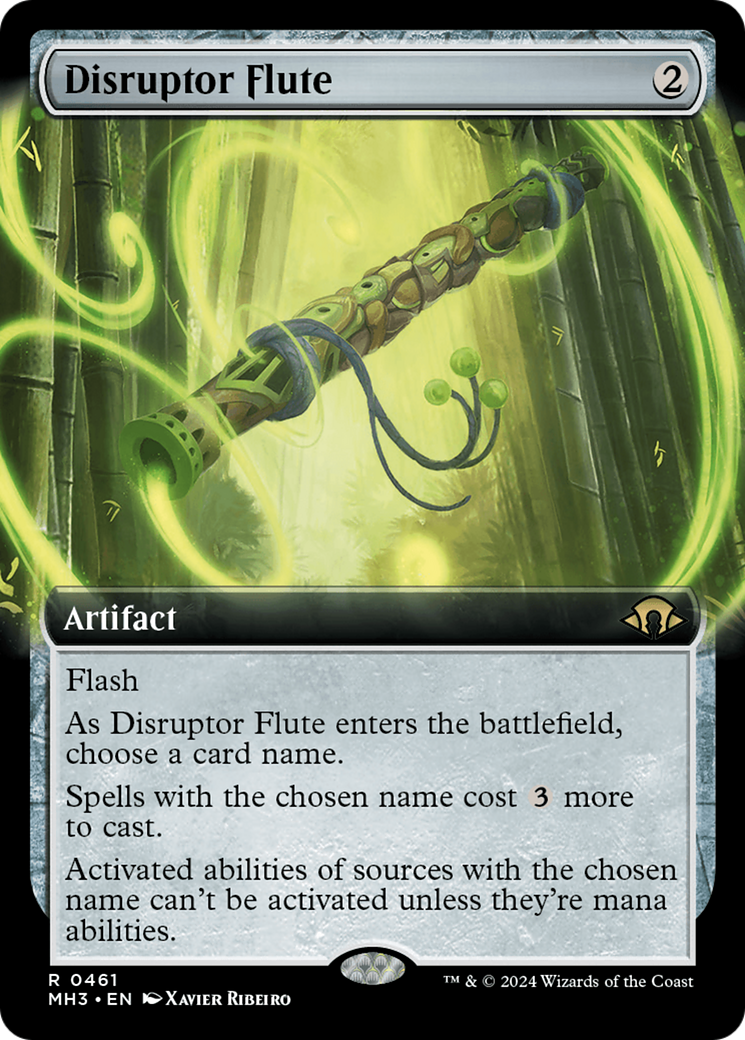 Disruptor Flute (Extended Art) [Modern Horizons 3] | The Time Vault CA