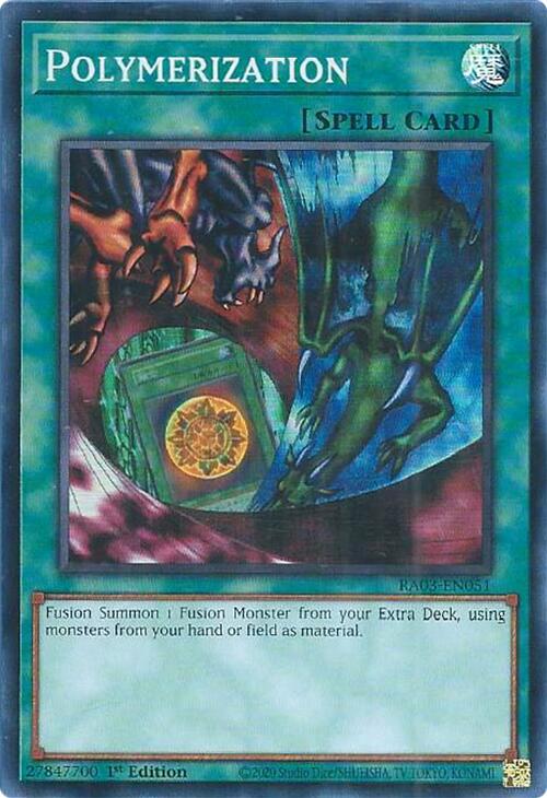 Polymerization (Alternate Art) [RA03-EN051] Super Rare | The Time Vault CA