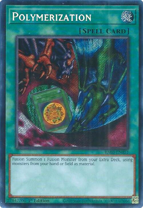 Polymerization (Alternate Art) (Secret Rare) [RA03-EN051] Secret Rare | The Time Vault CA