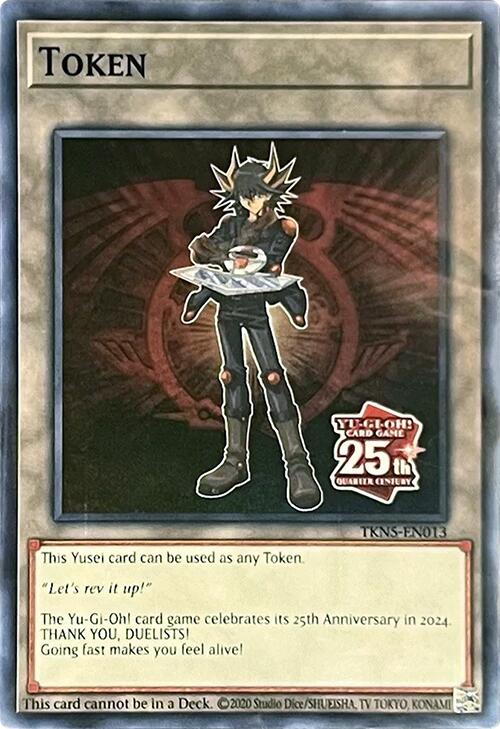 Token: Yusei [TKN5-EN013] Super Rare | The Time Vault CA