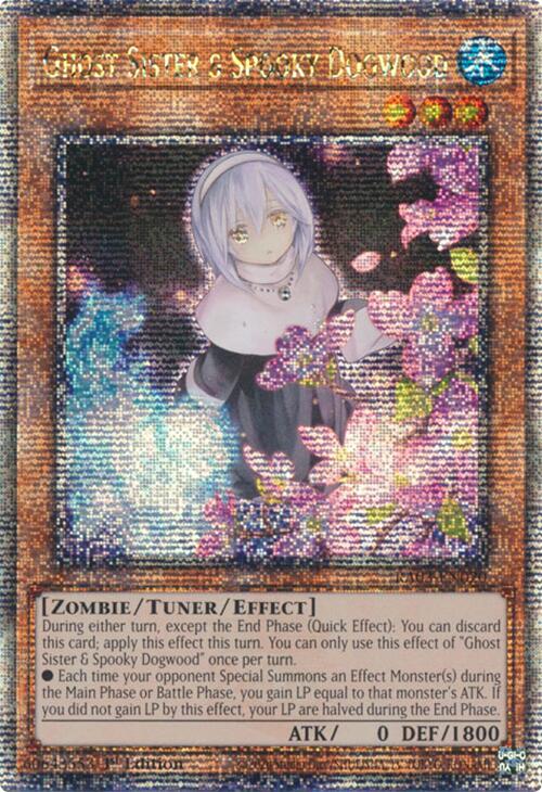 Ghost Sister & Spooky Dogwood (Alternate Art) (Quarter Century Secret Rare) [RA03-EN020] Quarter Century Secret Rare | The Time Vault CA