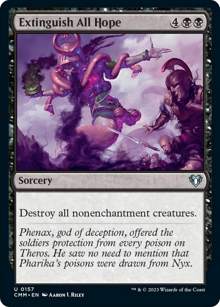 Extinguish All Hope [Commander Masters] | The Time Vault CA