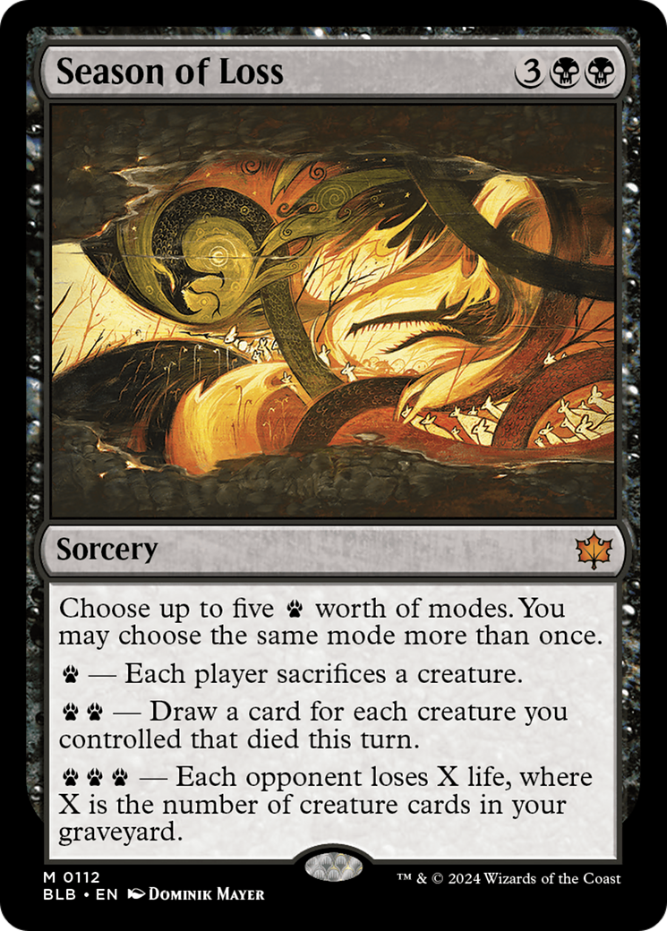 Season of Loss [Bloomburrow] | The Time Vault CA