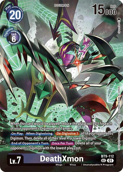 DeathXmon [BT9-112] (Alternate Art) [Special Limited Set] | The Time Vault CA