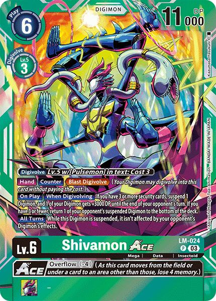 Shivamon ACE [LM-024] [Special Limited Set] | The Time Vault CA