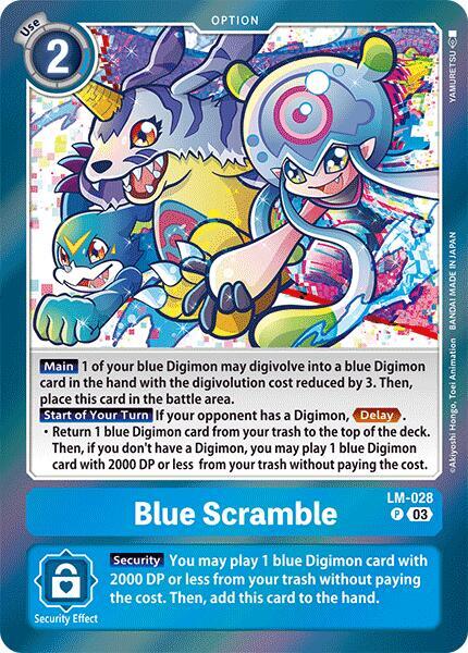 Blue Scramble [LM-028] [Special Limited Set] | The Time Vault CA