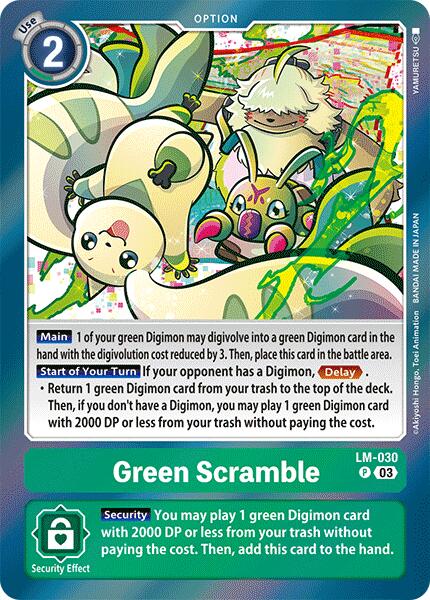 Green Scramble [LM-030] [Special Limited Set] | The Time Vault CA