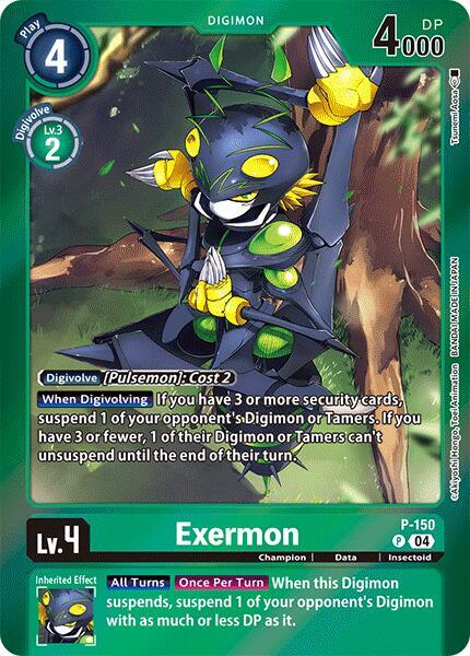 Exermon [P-150] (Reprint) [Special Limited Set] | The Time Vault CA