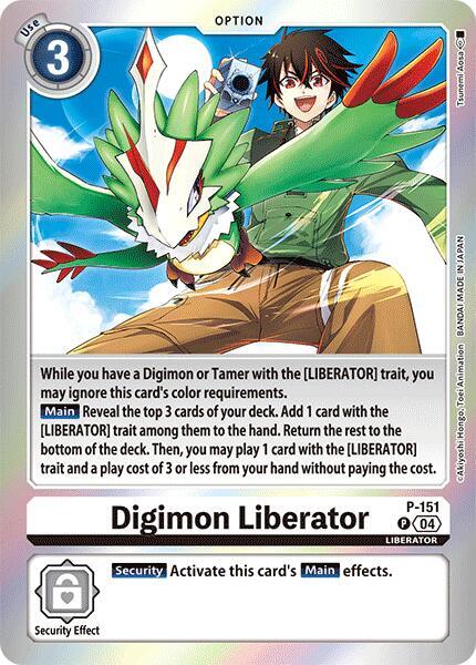 Digimon Liberator [P-151] (Reprint) [Special Limited Set] | The Time Vault CA