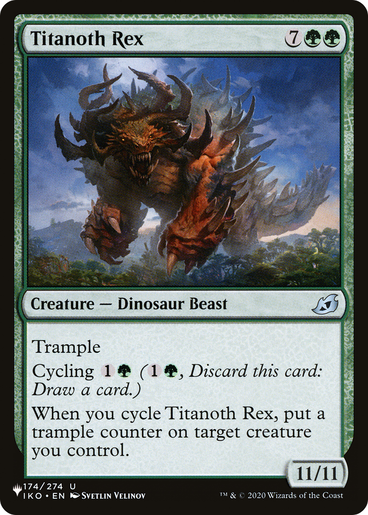 Titanoth Rex [The List] | The Time Vault CA