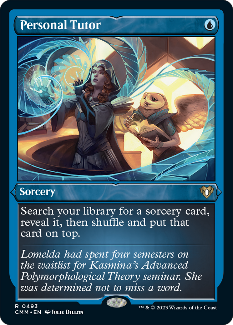 Personal Tutor (Foil Etched) [Commander Masters] | The Time Vault CA