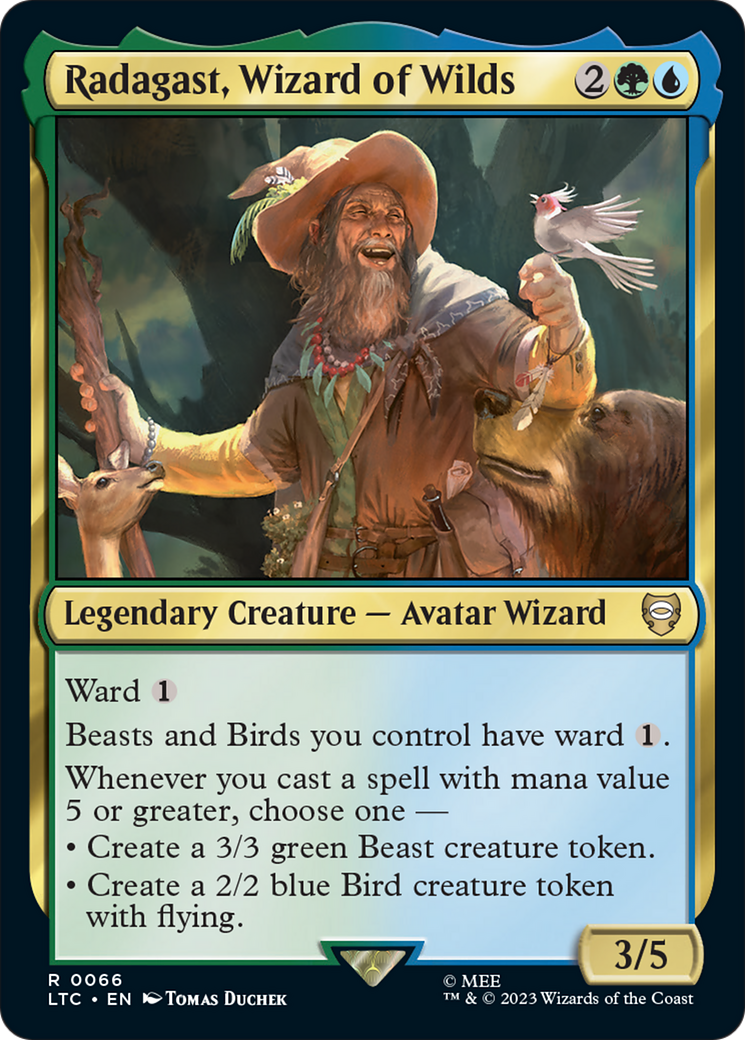 Radagast, Wizard of Wilds [The Lord of the Rings: Tales of Middle-Earth Commander] | The Time Vault CA