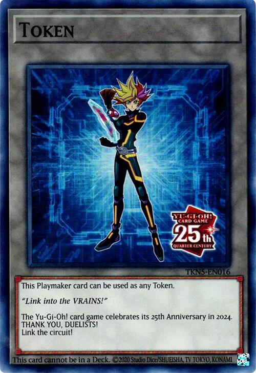 Token: Playmaker [TKN5-EN016] Super Rare | The Time Vault CA