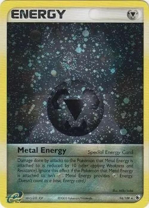 Metal Energy (094/109) (Special) - 94/109 [League & Championship Cards] | The Time Vault CA