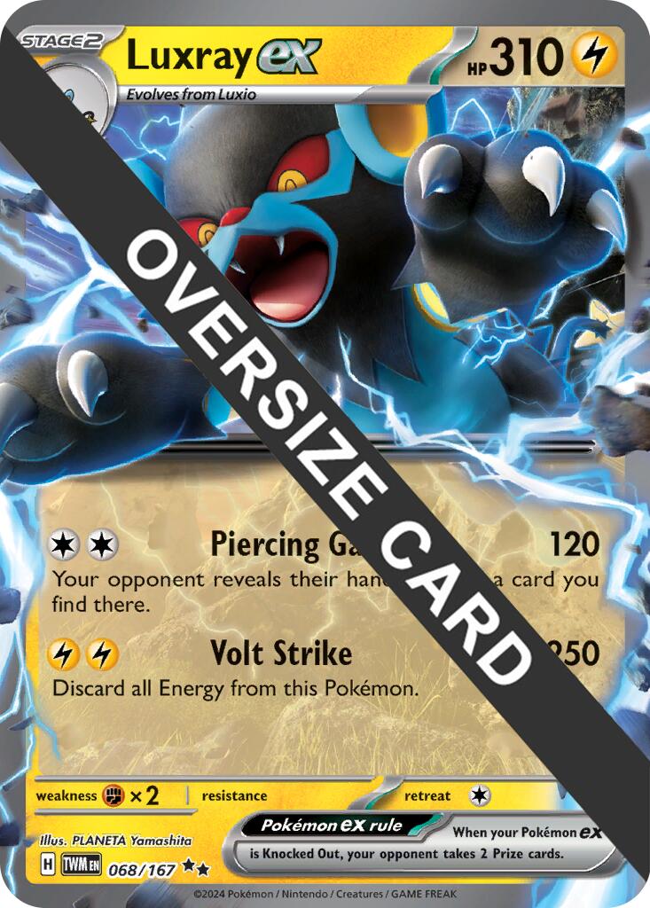 Luxray ex (068/167) (Jumbo Card) [Miscellaneous Cards] | The Time Vault CA