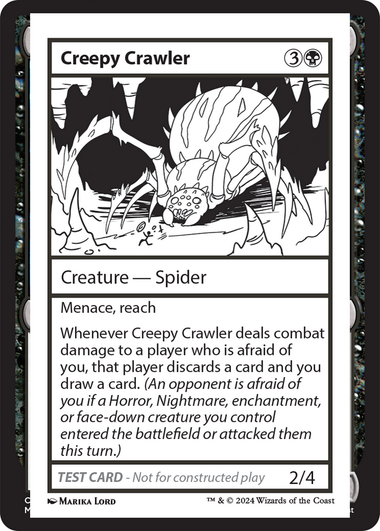 Creepy Crawler [Mystery Booster 2 Playtest Cards] | The Time Vault CA