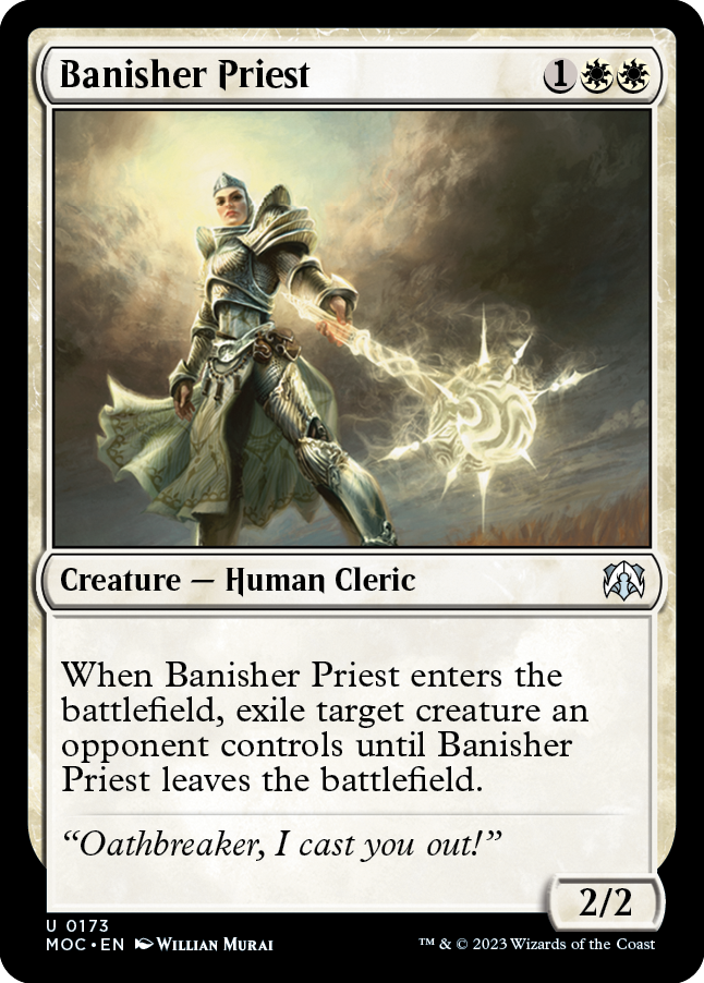 Banisher Priest [March of the Machine Commander] | The Time Vault CA