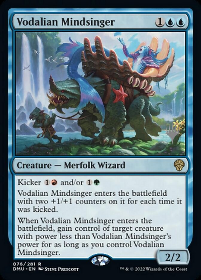 Vodalian Mindsinger (Promo Pack) [Dominaria United Promos] | The Time Vault CA