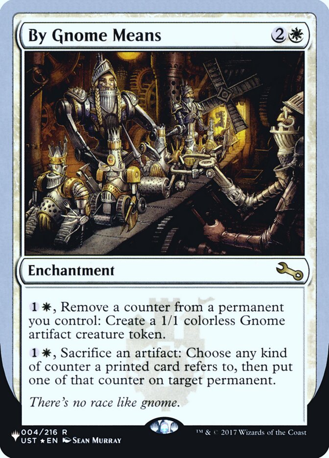 By Gnome Means (Unfinity Foil Edition) [The List] | The Time Vault CA