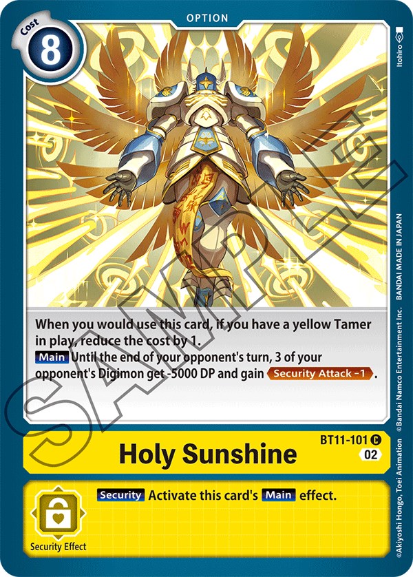 Holy Sunshine [BT11-101] [Dimensional Phase] | The Time Vault CA