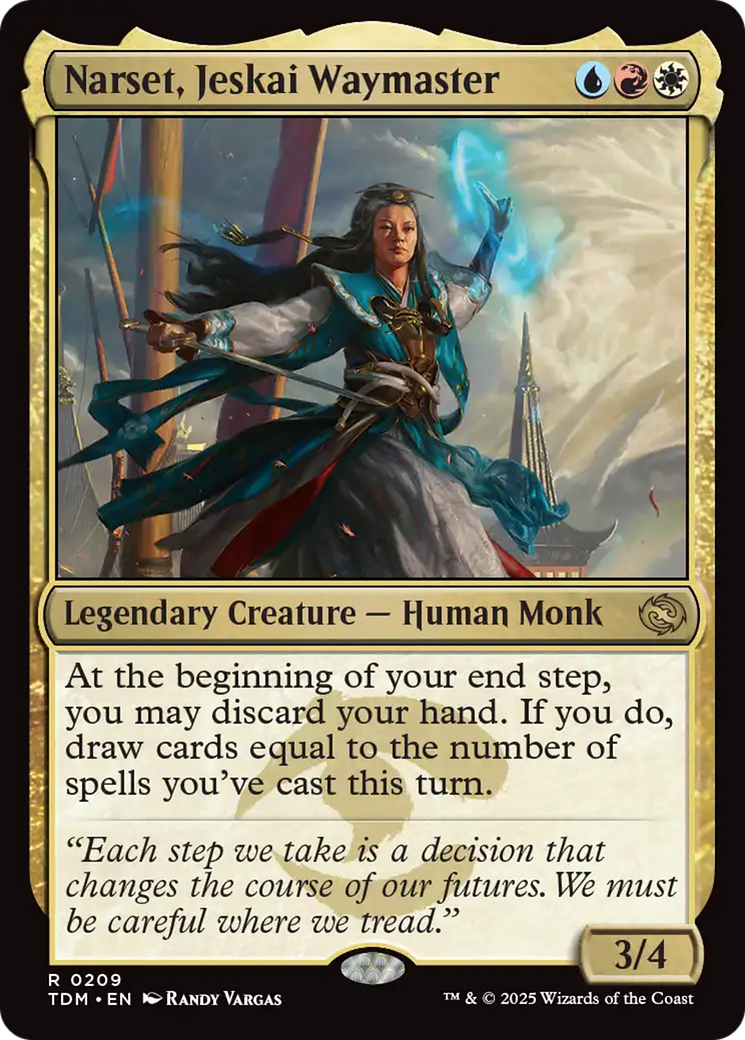 Narset, Jeskai Waymaster [Tarkir: Dragonstorm] | The Time Vault CA