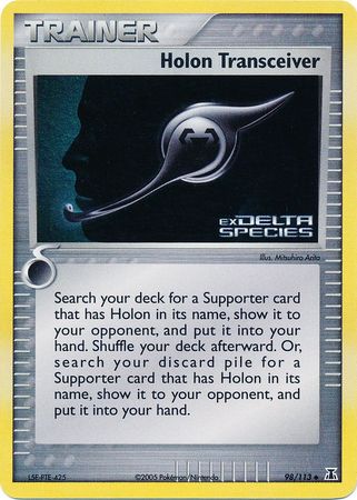 Holon Transceiver (98/113) (Stamped) [EX: Delta Species] | The Time Vault CA