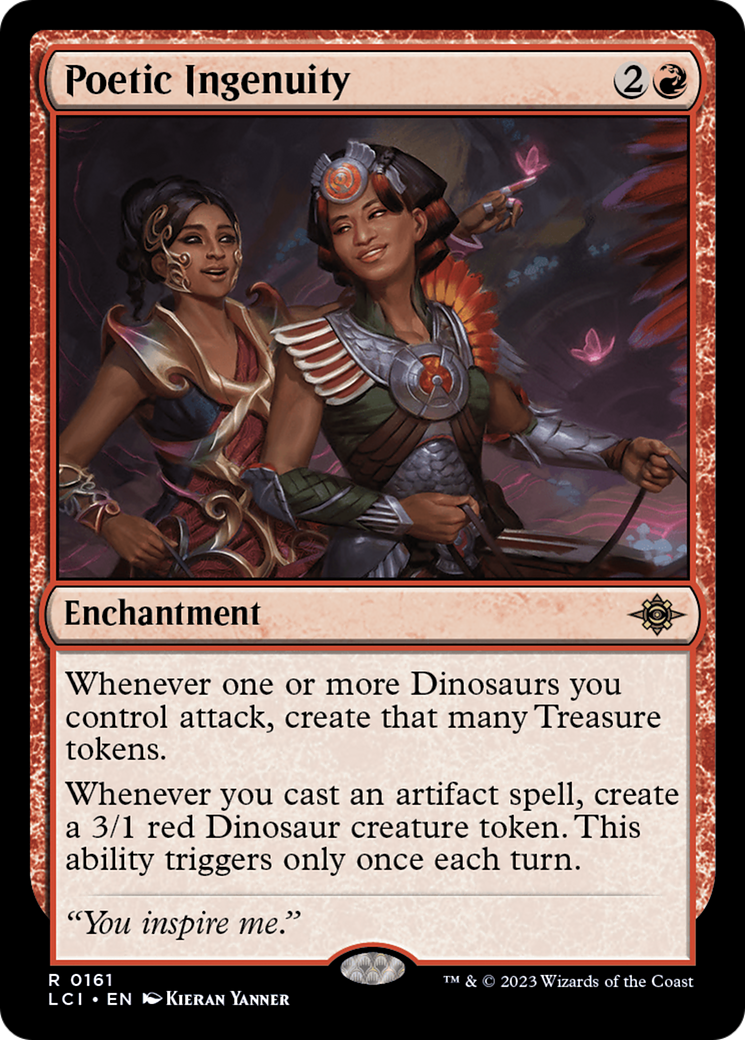 Poetic Ingenuity [The Lost Caverns of Ixalan] | The Time Vault CA