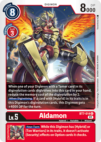 Aldamon [BT7-014] [Next Adventure] | The Time Vault CA